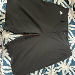 Adidas Black Athletic Shorts Lightweight Activewear
